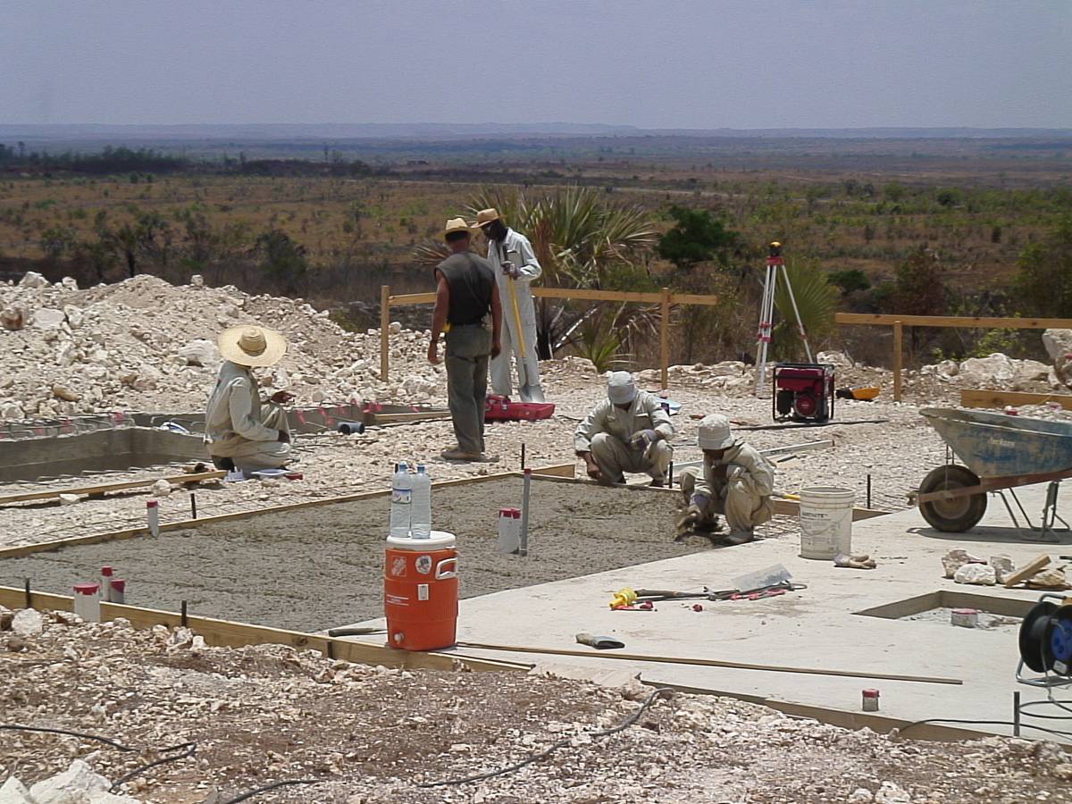 Подготовка фундамента для здания с дизельными генераторами