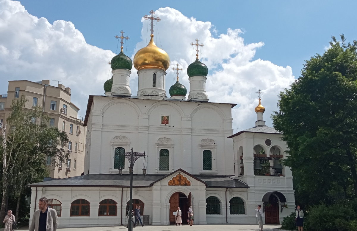 Сретенский монастырь в москве адрес